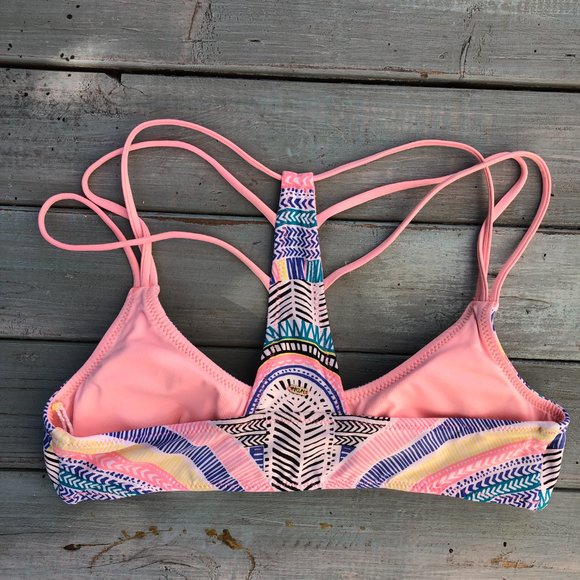 Rip Curl Modern Myth Racerback Reversible Bikini Swim Top - Picture 5 of 14